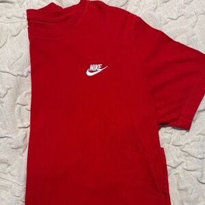 Nike Red Short Sleeve Tee